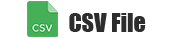 CSV File Logo